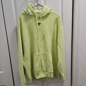 Nike Lime Green Pullover Hoodie